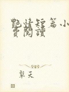 艳情短篇小说免费阅读封面