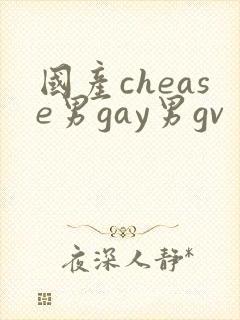 国产chease男gay男gv