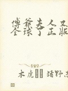 傅爷夫人又惊艳全球了正版封面