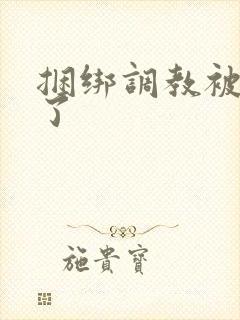 捆绑调教被玩坏了