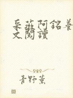 采薇阿铭养父全文阅读封面