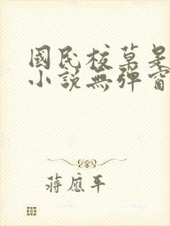 国民校草是女生小说无弹窗封面