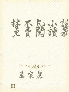 林不凡小说全文免费阅读最新章节封面