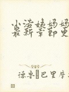 小浩姨妈妈小说最新章节更新内容封面