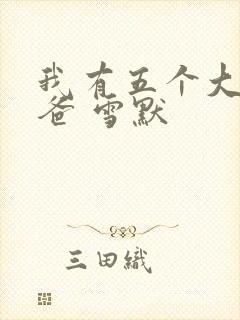 我有五个大佬爸爸 雪默封面