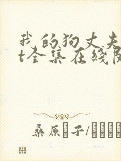 我的狗丈夫txt全集在线阅读