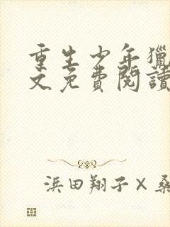 重生少年猎美全文免费阅读