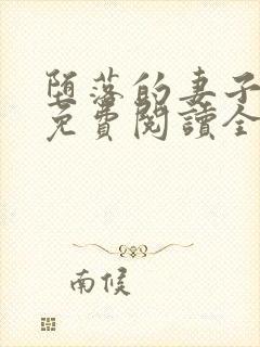 堕落的妻子小说免费阅读全文封面