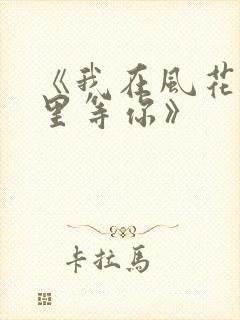 《我在风花雪月里等你》