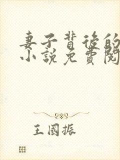 妻子背后的秘密小说免费阅读