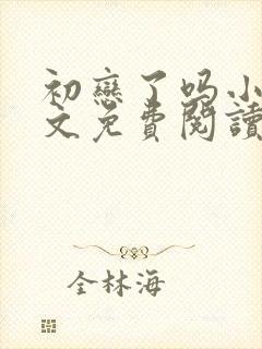 初恋了吗小说全文免费阅读无弹窗