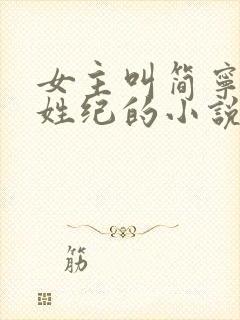 女主叫简宁男主姓纪的小说