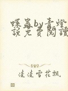 蝶蛊by青灯小说免费阅读笔趣阁