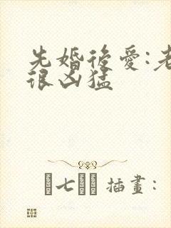 先婚后爱:老公很凶猛封面