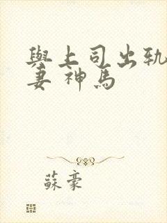 与上司出轨的人妻 神马