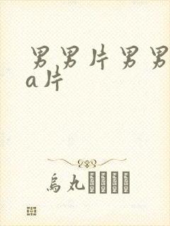 男男片男男aaa片