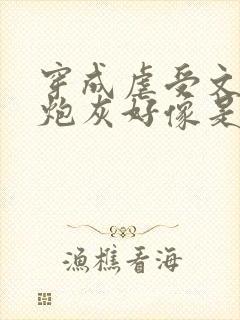 穿成虐受文里的炮灰好像是封面