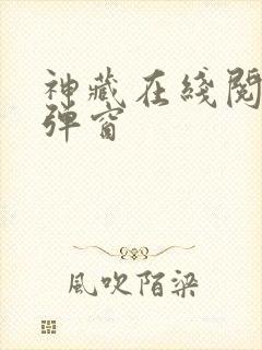 神藏在线阅读无弹窗封面