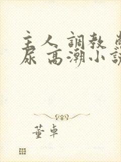 主人 调教 憋尿 高潮小说