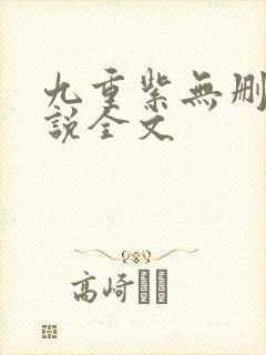 九重紫无删减小说全文