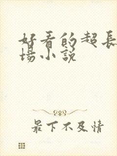 好看的超长篇官场小说