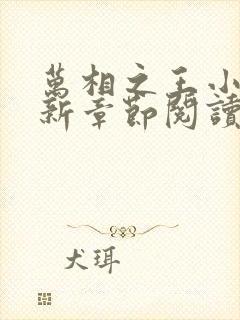 万相之王小说最新章节阅读全文