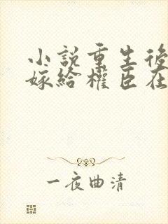 小说重生后绝不嫁给权臣在线阅读