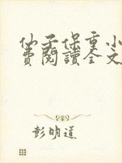 仙子保重小说免费阅读全文最新章节