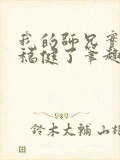 我的师兄实在太稳健了笔趣封面