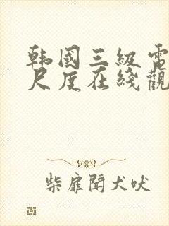 韩国三级电影大尺度在线观看