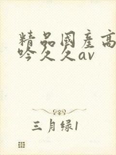 精品国产高潮呻吟久久av