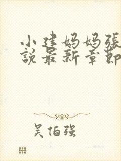 小建妈妈张姨小说最新章节更新时间封面