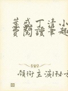 叶盛丁清小说免费阅读笔趣阁