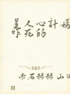 美人心计嫣儿是咋死的封面