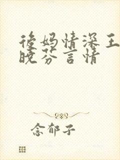 后妈情深王磊杨晓芬言情