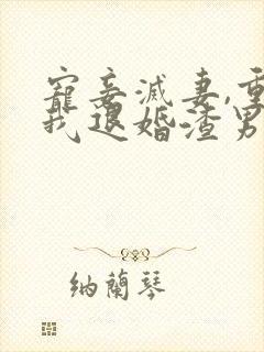 宠妾灭妻,重生我退婚渣男嫁王爷