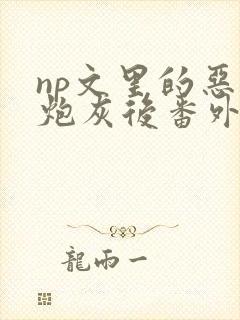 np文里的恶毒炮灰后番外封面