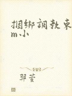 捆绑调教束缚sm小