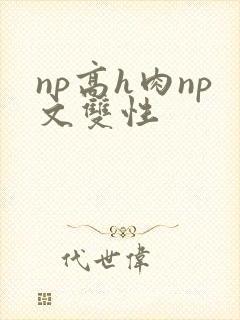 np高h肉np文双性封面