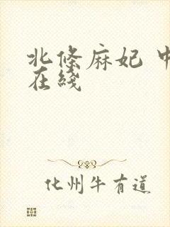 北条麻妃 中文在线