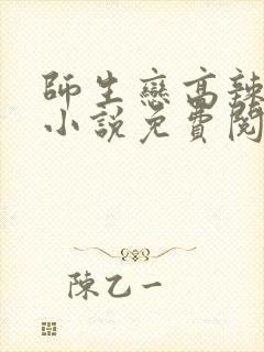 师生恋高辣h文小说免费阅读封面