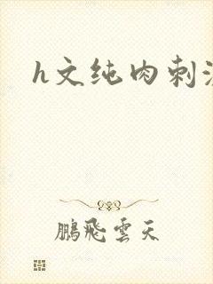 h文纯肉刺激封面