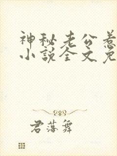 神秘老公惹不起小说全文免费阅读