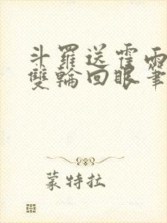 斗罗送霍雨浩一双轮回眼笔趣阁