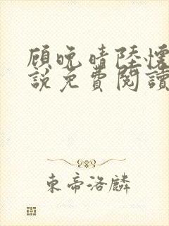 顾晚晴陆怀铮小说免费阅读最新章节