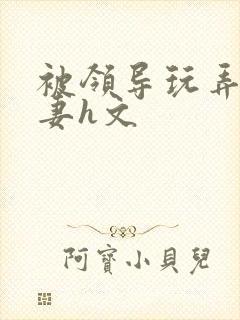 被领导玩弄的娇妻h文封面