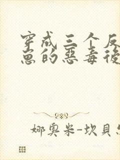 穿成三个反派崽崽的恶毒后娘小说