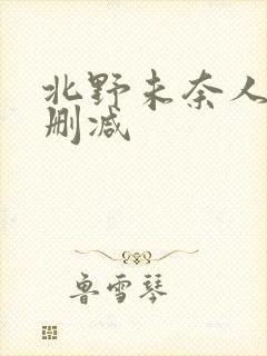 北野未奈人妻无删减