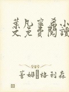 叶凡宁希小说全文免费阅读完整版