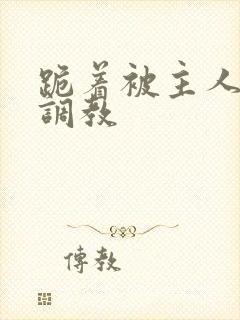 跪着被主人惩罚调教封面